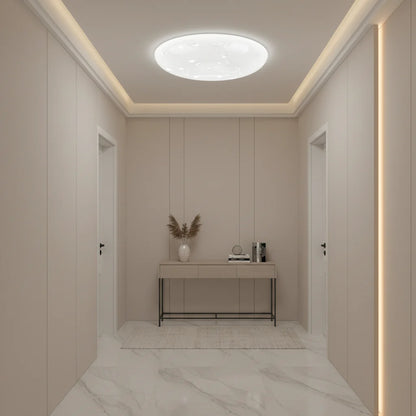 Plafoniera LED Stele 23 cm, 22W, 3000K / 4000K / 6000K, Alb, Metal si Acril