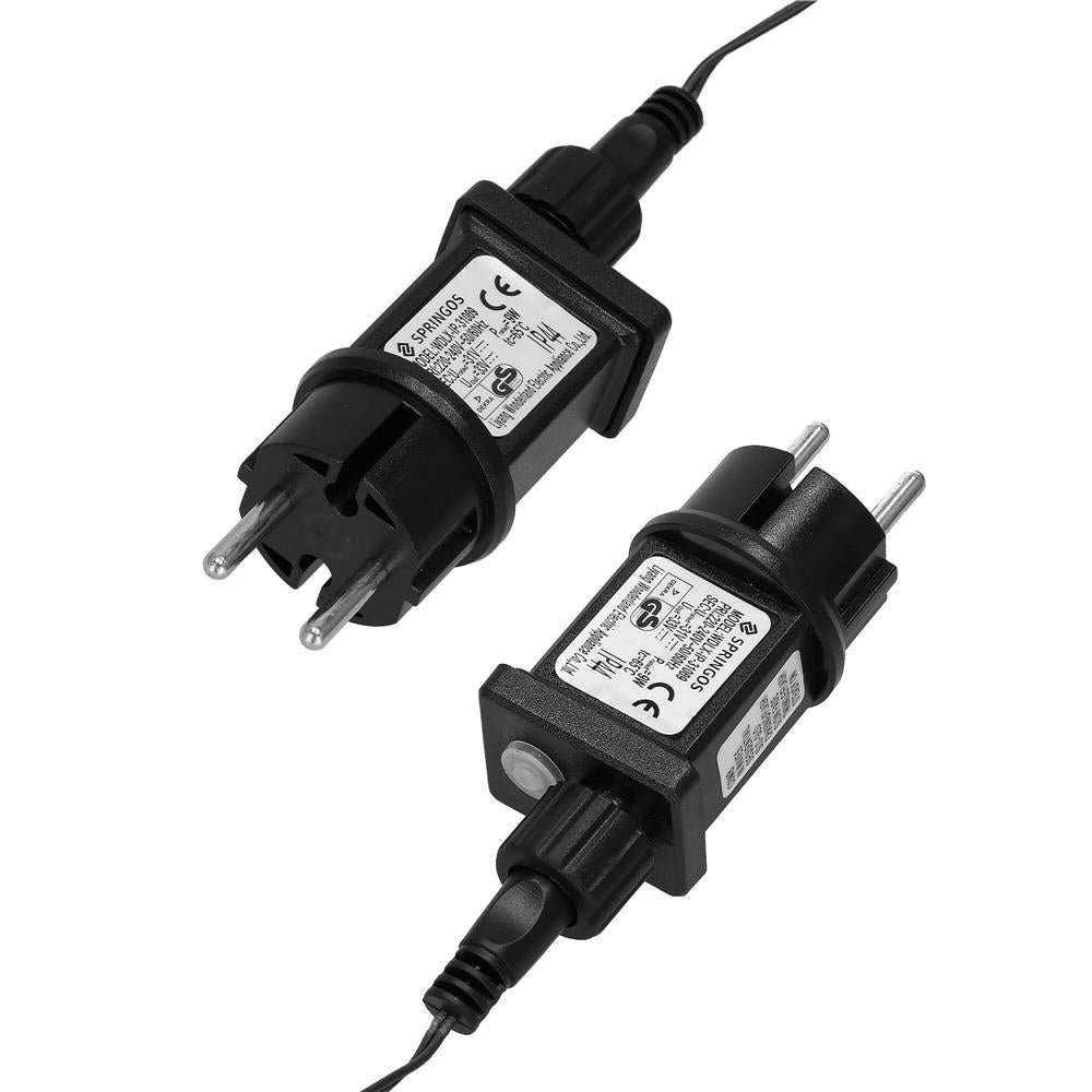 (DL) Ghirlanda luminoasa tip perdea 160 LED-uri, 2x2.6m, pentru interior/exterior, iluminare multicolor