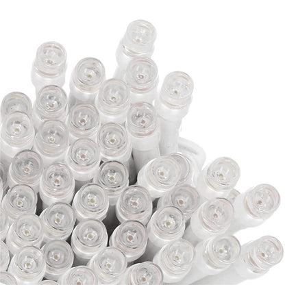 Instalatie lumini de exterior pentru gradina, 10.5 metri, 100 LED-uri, cu baterii, alb