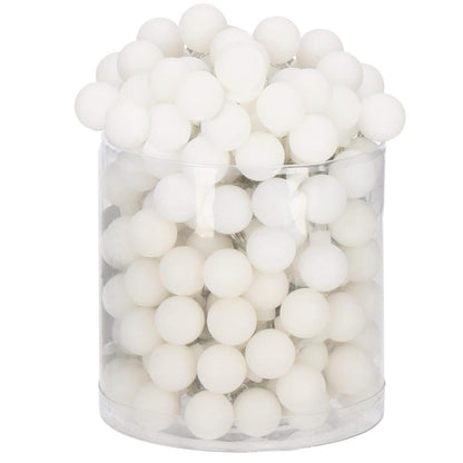 Instalatie bile luminoase pentru gradina, 7,5 metri, 50 LED-uri, cu baterii, multicolor