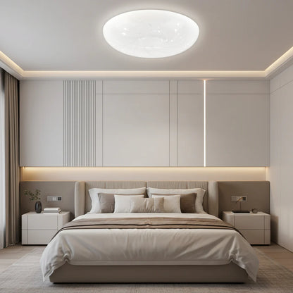 Plafoniera LED 35 cm, 31W, 3000K / 4000K / 6000K, Alb, Metal si Acril