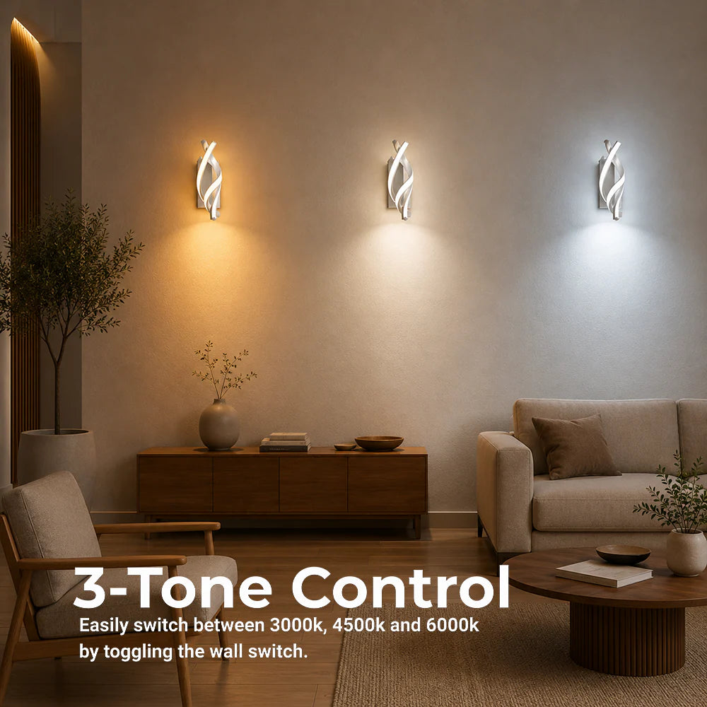 Aplica LED Reid 45W, Lumina Rece/Calda/Neutra, Alb