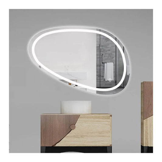 Oglinda LED , 80x45cm, Disegno Touch Marcello, Sistem Dezaburire, Dimabila