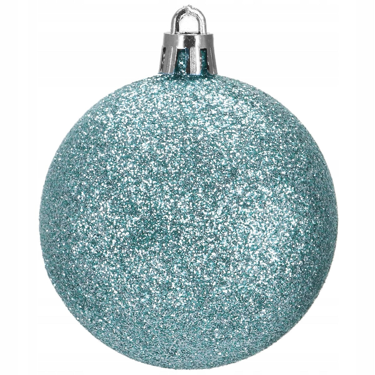 Set globuri si decoratiuni de Craciun, 72 piese, diverse dimensiuni, albastru