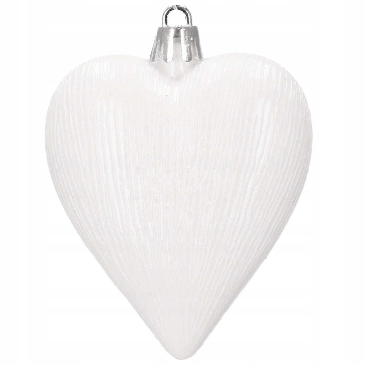 Set globuri si decoratiuni de Craciun, 72 piese, diverse dimensiuni, alb