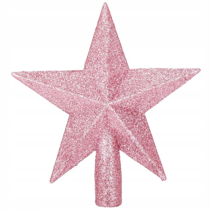 Set globuri si decoratiuni de Craciun, 101 piese, diverse dimensiuni, alb roz