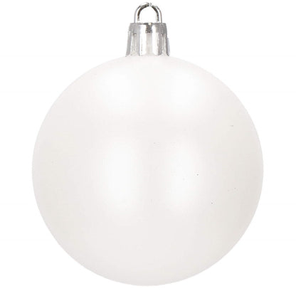 Set globuri de Craciun Inedit, 30 bucati, 6cm, transparente si roz