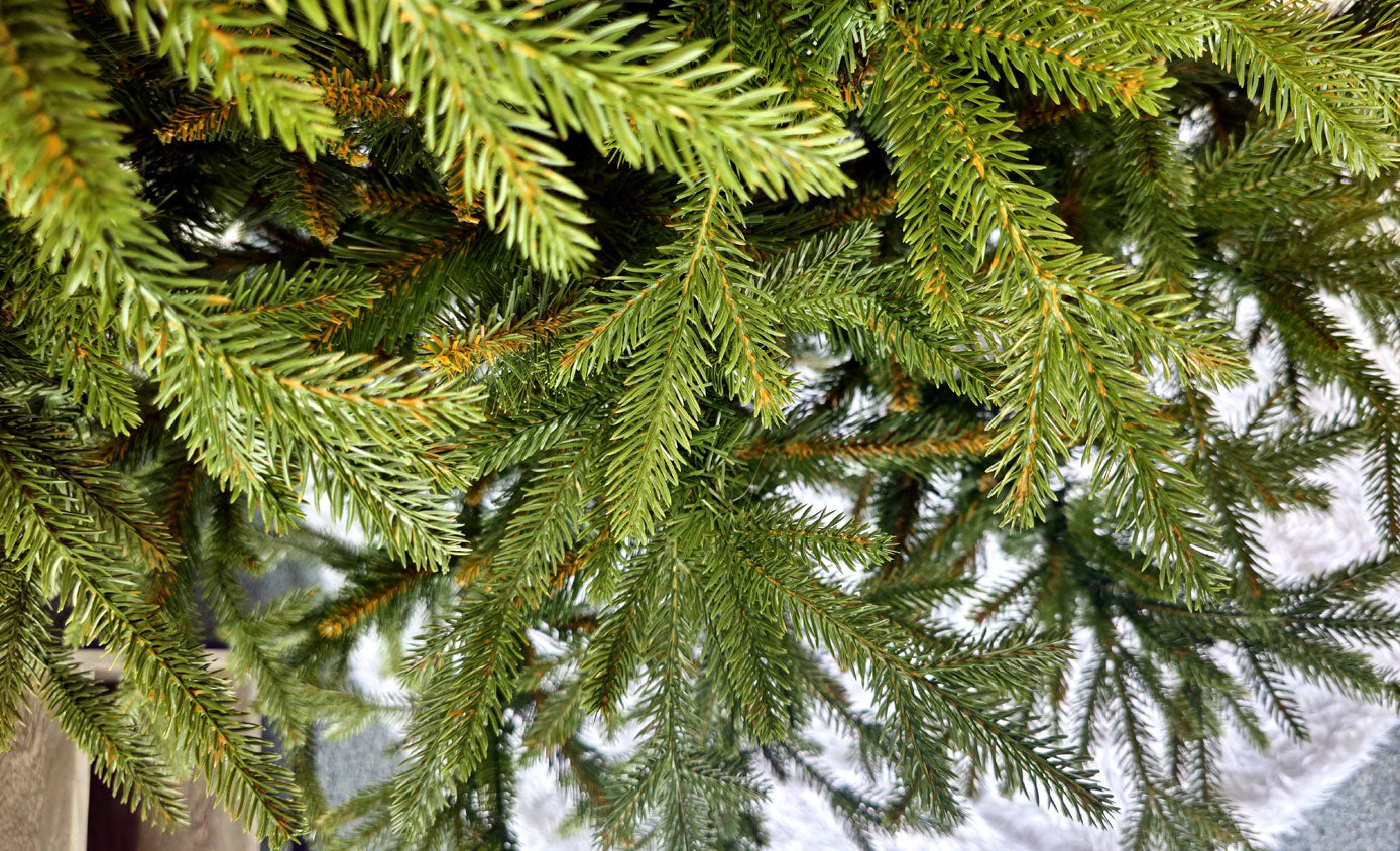 Brad artificial Christmas Deluxe by , Nature, 2D+3D, 230cm