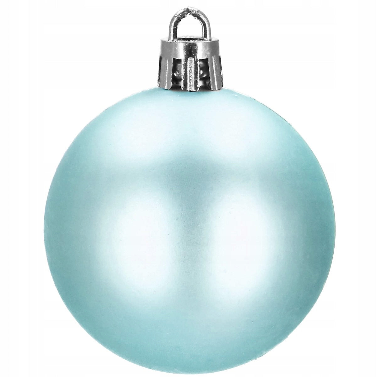 Set globuri si decoratiuni de Craciun, 72 piese, diverse dimensiuni, albastru