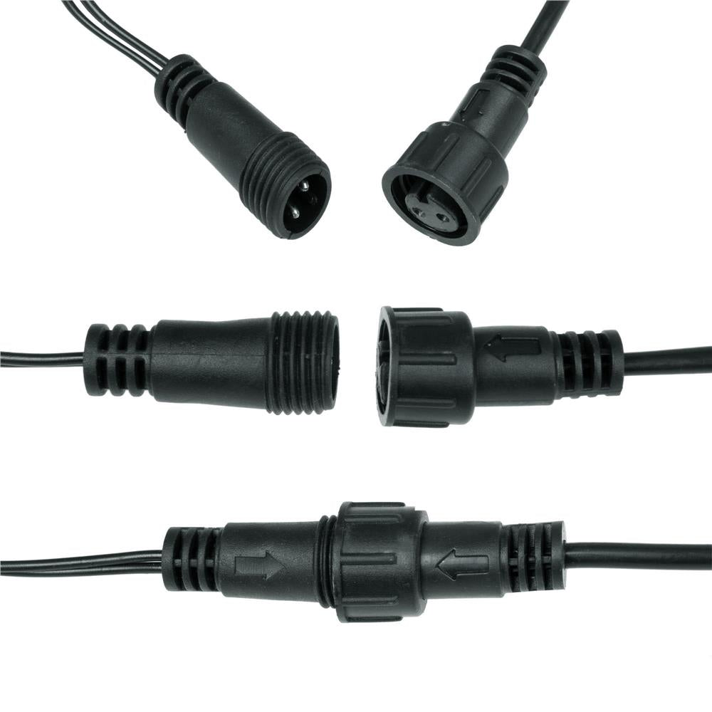 Ghirlanda luminoasa tip perdea Premium 500 LED-uri, 22,5m, 30Wati, interior/exterior, cu flash, alb rece