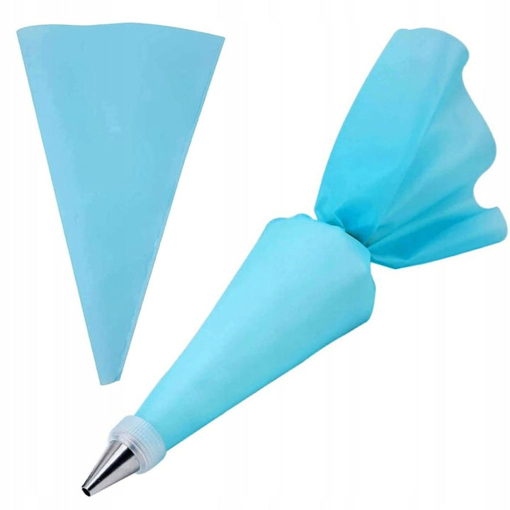 Set patiserie cu platou rotativ, 106 piese cu sabloane pentru ornarea prajiturilor