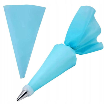 Set patiserie cu platou rotativ, 106 piese cu sabloane pentru ornarea prajiturilor