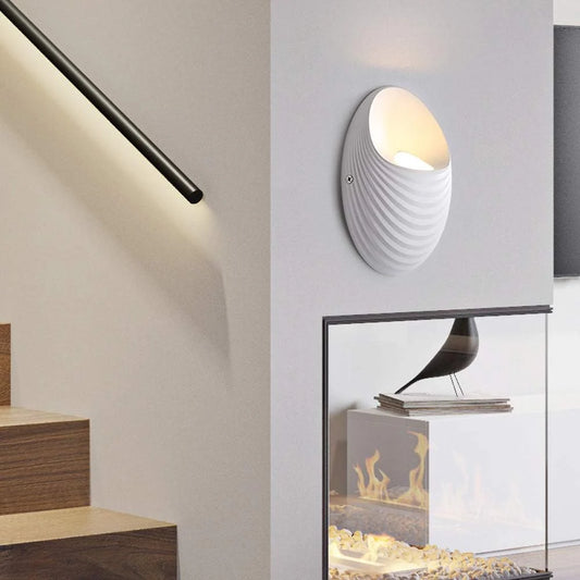 Aplica Exterior Shell, 5W, 3000K, Alb