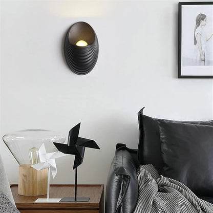 Aplica Exterior Shell, 5W, 3000K, Negru