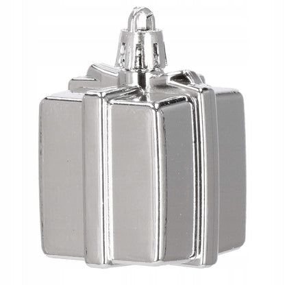 Set globuri si decoratiuni de Craciun, 102 piese, diverse dimensiuni, argintiu