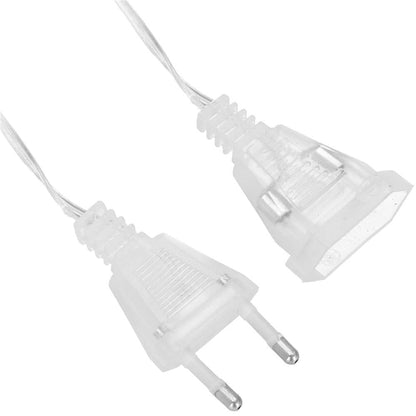 Ghirlanda luminoasa tip perdea 300 LED-uri, 3x3m, pentru interior, cu telecomanda, alb cald (galben)