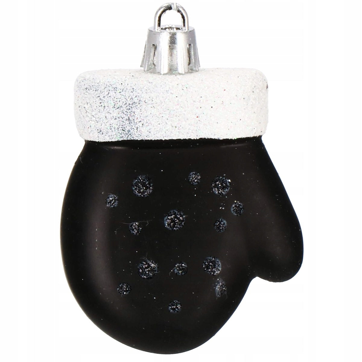 Set globuri si decoratiuni de Craciun, 77 piese, diverse dimensiuni, negru