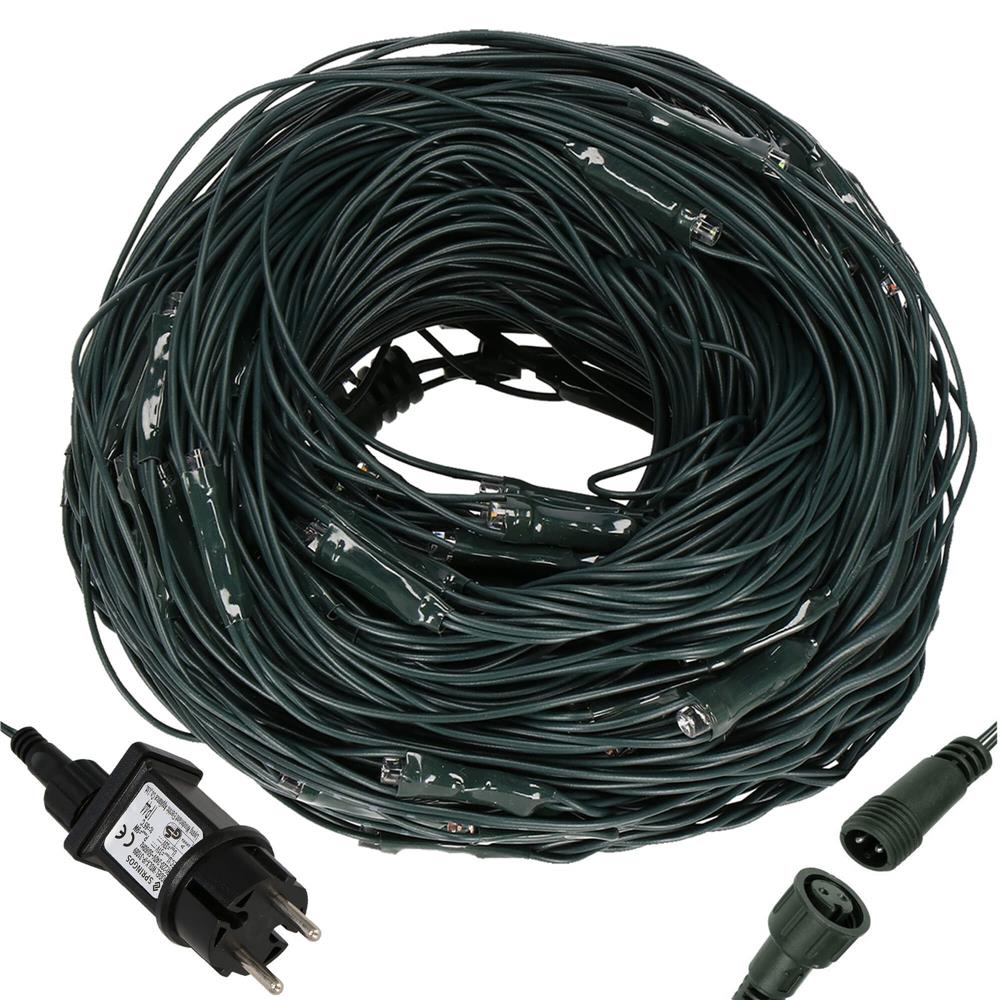 (DL) Ghirlanda luminoasa tip perdea 160 LED-uri, 2x2.6m, pentru interior/exterior, iluminare alb