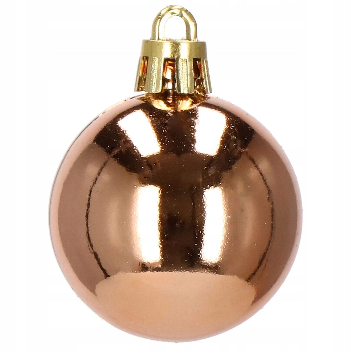 Set globuri si decoratiuni de Craciun, 86 piese, diverse dimensiuni, alb auriu