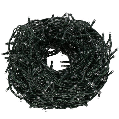 Instalatie lumini pentru bradul de Craciun, 31,5 metri, 500 LED-uri, multicolor