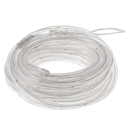 (DL) Instalatie tub furtun luminos pentru Craciun cu baterii 3xAA, 50 LED-uri, 5m, multicolor