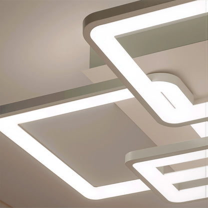 Lustra LED Mira cu Telecomanda, 114W, Dimabila, Alb