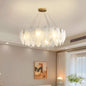 Candelabru Cristal VAUX-LE-VICOMTE Eleganza, 5x E14, Diametru 42cm, Auriu, Inaltime Reglabila