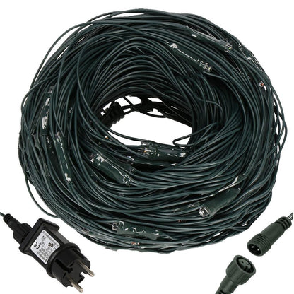 (DL) Ghirlanda luminoasa tip perdea 160 LED-uri, 2x2.6m, pentru interior/exterior, iluminare multicolor