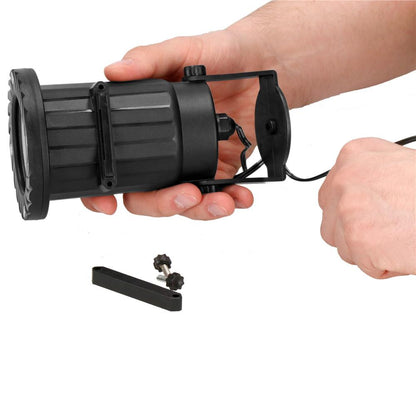 Instalatie de exterior, proiector laser, 20 moduri de iluminare multicolor