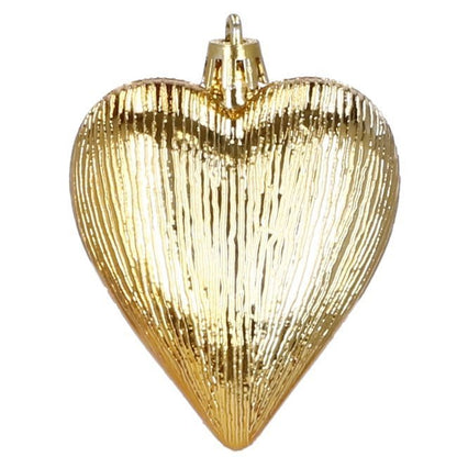 Set globuri si decoratiuni de Craciun, 72 piese, diverse dimensiuni, auriu