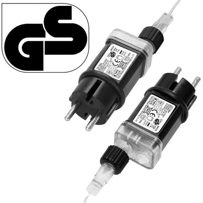 (DL) Instalatie lumina decorativa cu 300 LED-uri, telecomanda, 30m, iluminare albastra