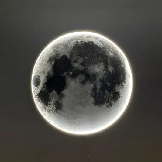 Aplica LED Decorativa Luna 68W Diametru 120CM 3000/4000/6000K