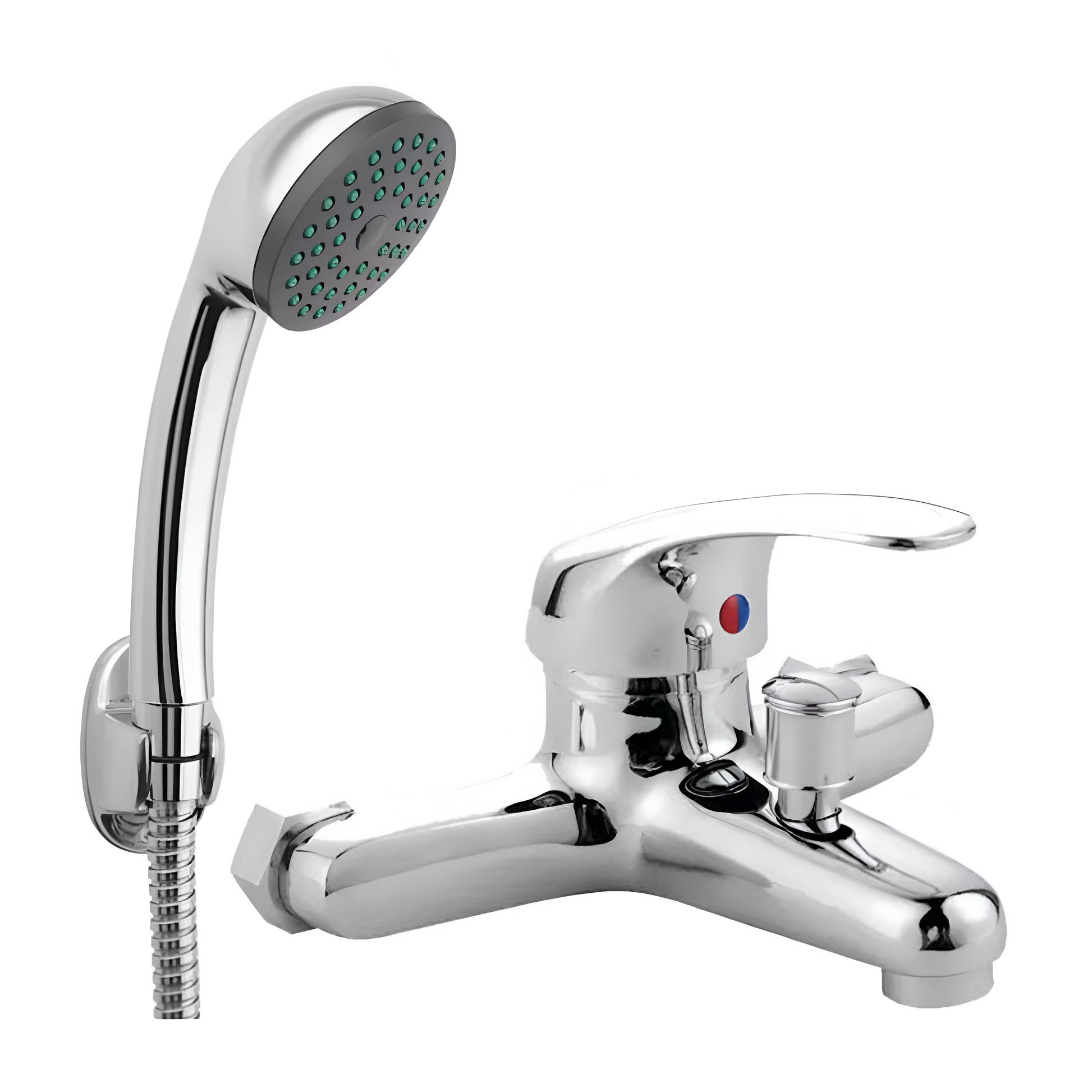 Baterie Cada, Para Dus Si Furtun Inclus, Aliaj, Cartus Ceramic, Crom, CD001 – culoare argintie – RegalStore, iluminat in