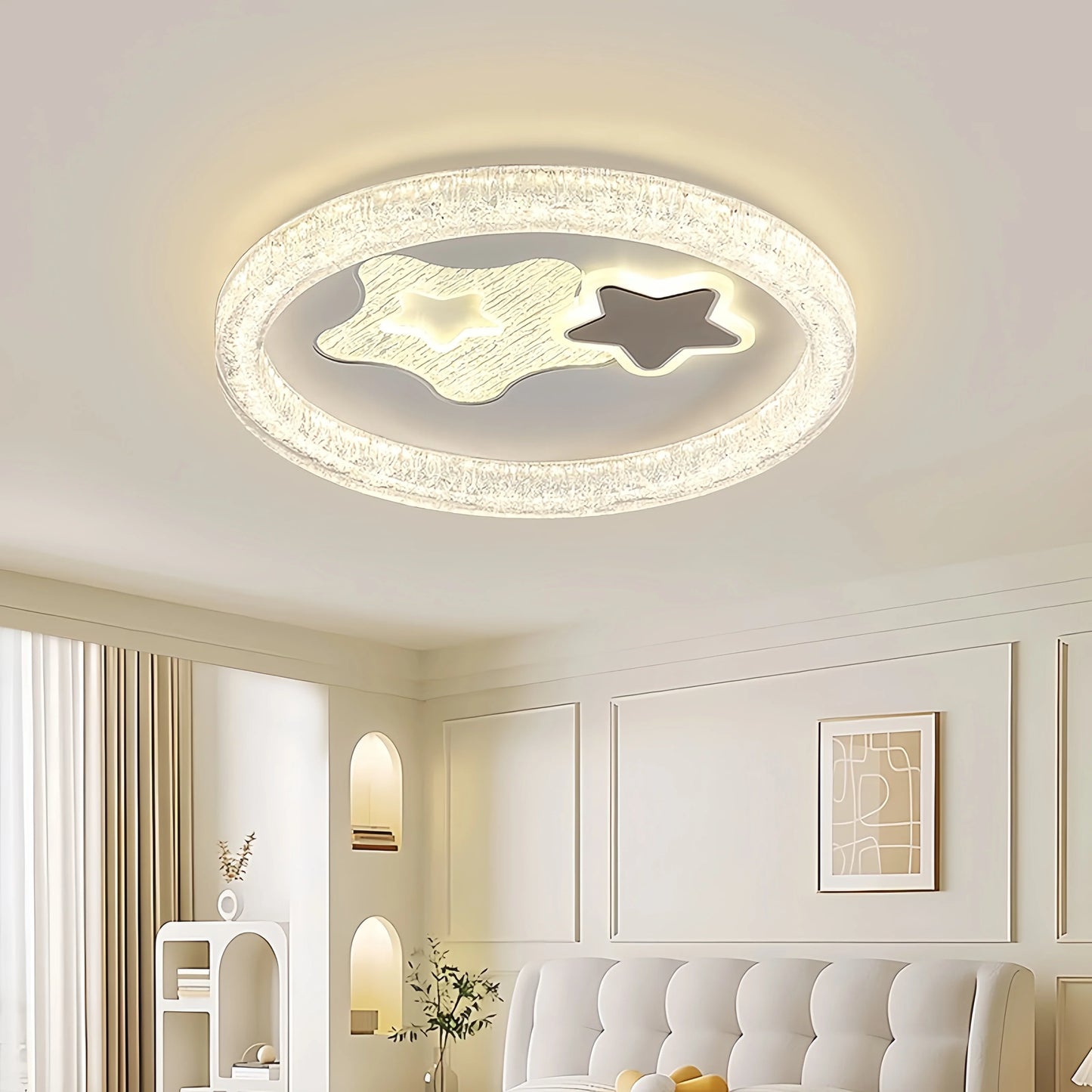 Lustra LED SKYForma Nexen, 160W, lumina Rece/Calda/Neutra, Negru