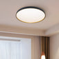 Plafoniera LED Isolda 46W, Plastic, Alb si Negru