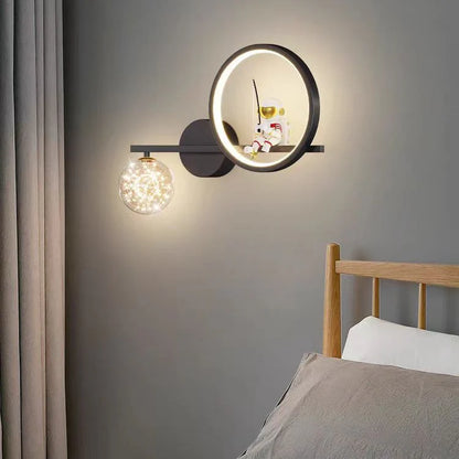 Aplica LED 6W Swarna Negru