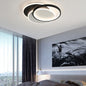 Lustra LED cu telecomanda CHIARA 76W, 3 Cercuri, lumina Rece/Calda/Neutra, Dimabila, Negru