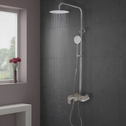 Coloana Dus, Inox SUS304, Satinat, N/LY001