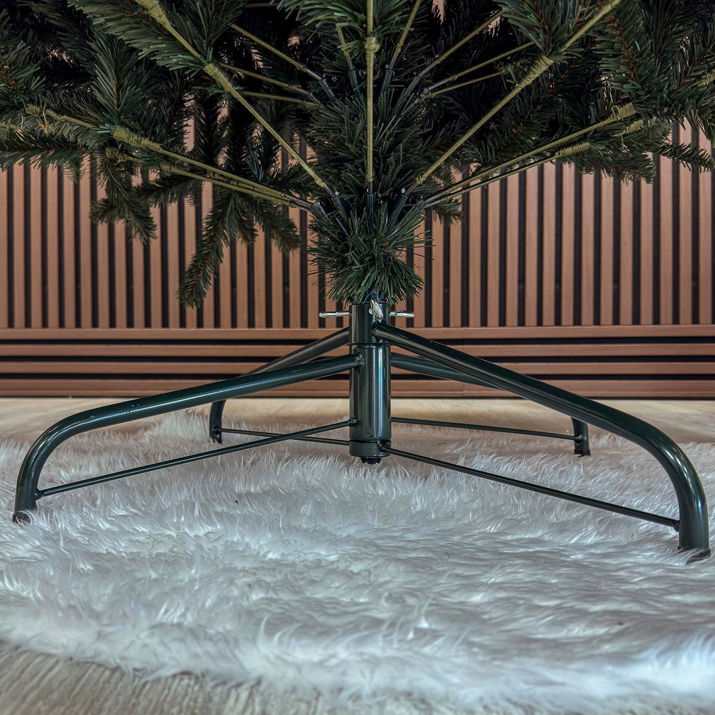 Brad artificial , Alaska, verde, mix 2D+3D, 210 cm