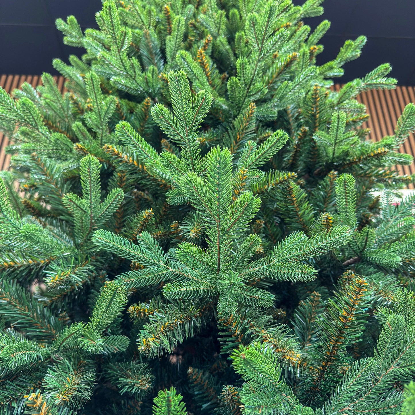 Brad artificial , Alaska, verde, mix 2D+3D, 210 cm