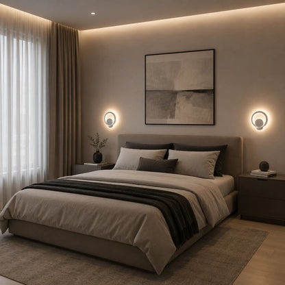 Aplica LED Urbanist 19W Rotunda Lumina Rece/Calda/Neutra Acril si Metal Alb