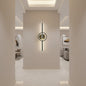 Aplica LED Decorativa CERBOS, 42W, 60cm, Lumina Calda / Neutra/ Rece, Negru, Metal si Acril