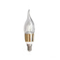 Bec LED E14 Lumanare, 9W, Lumina Rece, 6000K, Auriu