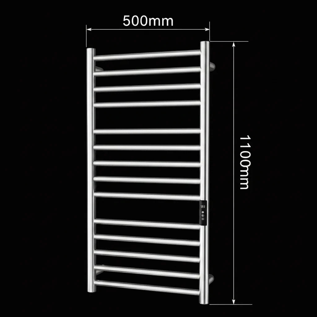 Calorifer Electric pentru Prosoape, 240W, Metal, Argintiu