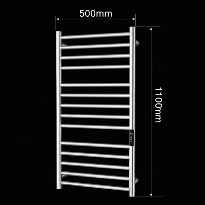 Calorifer Electric pentru Prosoape, 240W, Metal, Argintiu