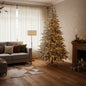 Decoratiune Brad Artificial UUMMANNAQ, 180 cm, 861 varfuri, Suport Metalic, Plastic, Verde