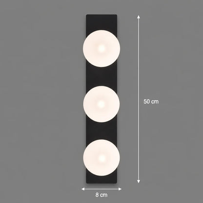 Lustra LED TRION, Lumina Calda/Neutra/Rece, 3xG9, 24W, Negru, Metal si Acril