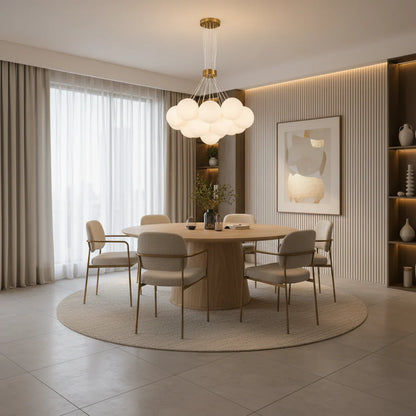 Lustra MODERNA LOFT Bagliore, Glob, 13xE27, Inaltime Reglabila, Auriu