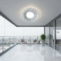 Spot LED ORBITA, 5W, Rotund, Lumina Rece + RGB, Alb, Rasina si Sticla