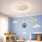 Lustra LED ASTRONAUT 80W, lumina Rece/Calda/Neutra, Alb